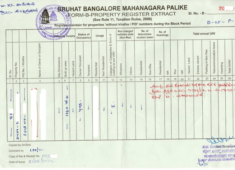Do I need E Khatha to sell my property in Bangalore?